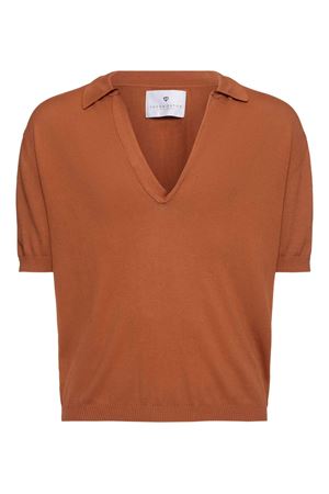 Polo Manica Corta In Cotone Mattone SEVEN GAUGE | PUL005110161